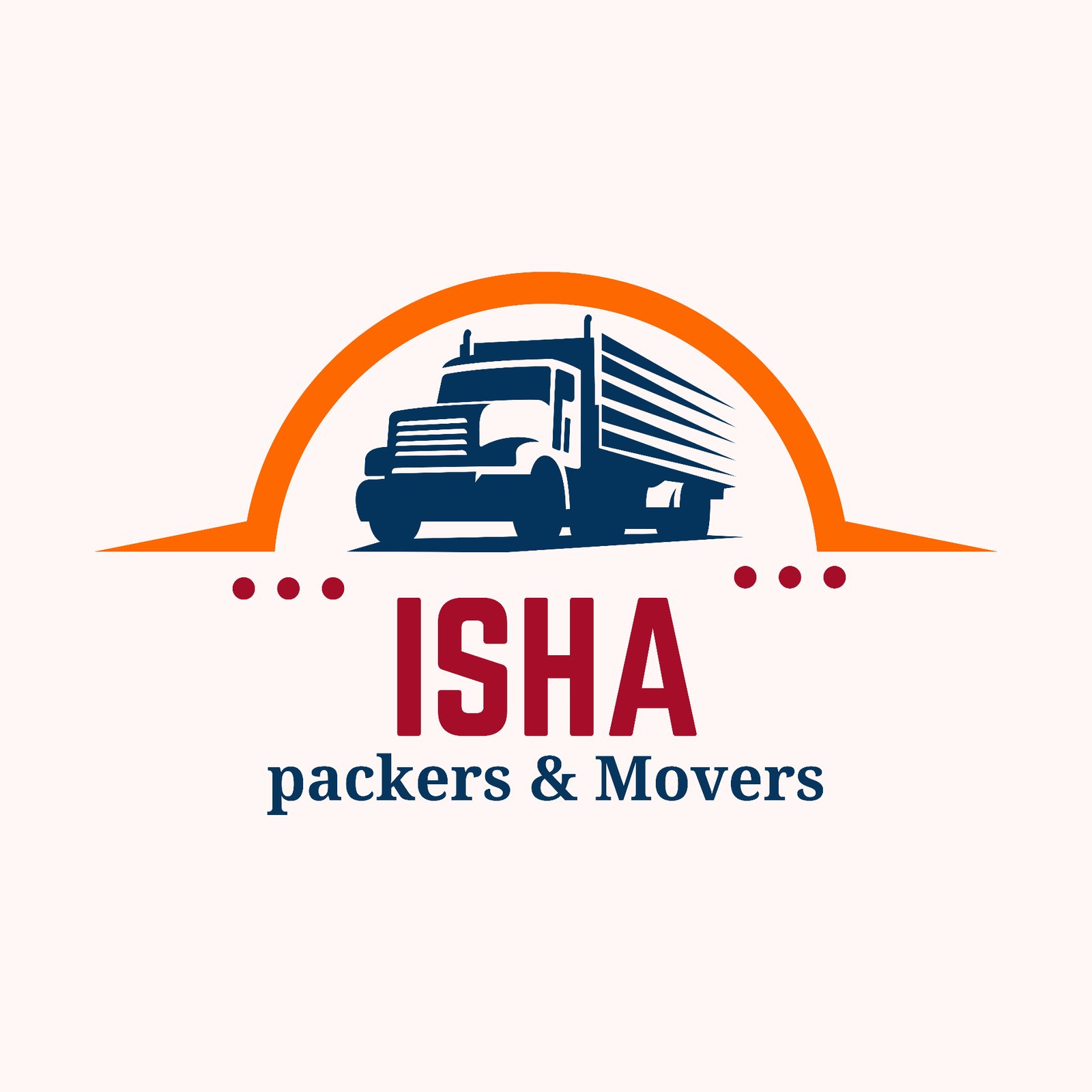 Isha Packers and Movers Logo